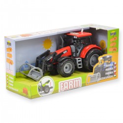 027102 TRAKTOR ROLNICZY Z CHWYTAKIEM ŚW/DŹ DROMADER