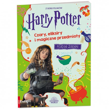 344108 AMEET KSIĘGA ZADAŃ WIZARDING WORLD CZARY, ELIKSIRY I MAGICZNE PRZEDMIOTY