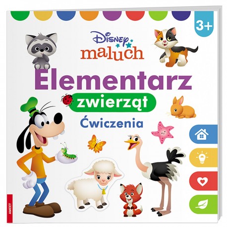 336240 AMEET DISNEY MALUCH ELEMENTARZ - ZWIERZĄT - ĆWICZENIA