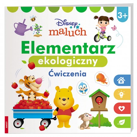 338763 AMEET DISNEY MALUCH ELEMENTARZ - EKOLOGICZNY - ĆWICZENIA