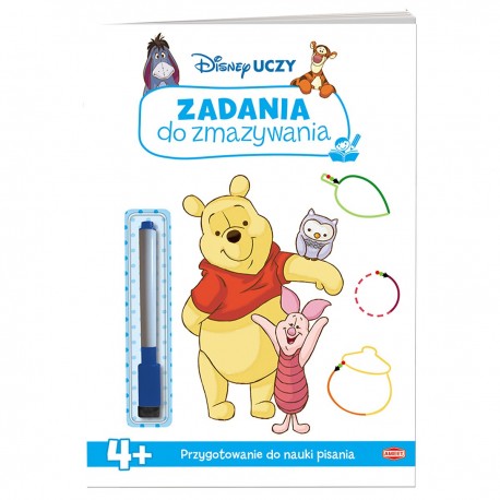 338992 AMEET DISNEY UCZY KUBUŚ I PRZYJACIELE - ZADANIA DO ZMAZYWANIA - PRZYGOTOWANIE DO NAUKI PISANIA
