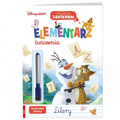 335779 AMEET DISNEY UCZY MIX BAJEK - ELEMENTARZ ĆWICZENIA LITERY - PRZYGODA Z CZYTANIEM