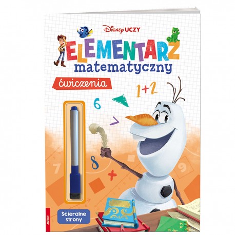 341138 AMEET DISNEY UCZY MIX BAJEK - ELEMENTARZ MATEMATYCZNY - ĆWICZENIA