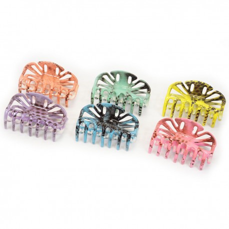460057 OZDOBA DO WŁOSÓW SPINKA KLAMRA PAZUR MIX KOLORÓW