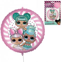 929780 BALON FOLIOWY GLITTERATI L.O.L. 46 cm 18" GODAN