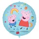930380 BALON FOLIOWY - ŚWINKA PEPPA PARTY 46 cm 18" GODAN