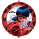 930786 BALON FOLIOWY - BIEDRONKA I CZARNY KOT MIRACULOUS LADYBUG 46 cm 18" GODAN