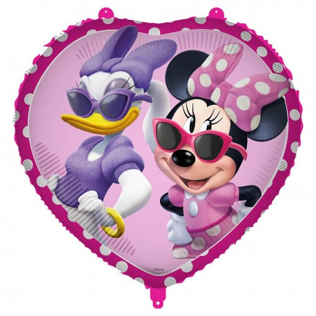 949894 BALON FOLIOWY - SERCE MYSZKA MINNIE DISNEY 46 cm 18" GODAN