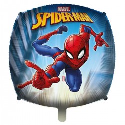 949931 BALON FOLIOWY - SPIDERMAN MARVEL KWADRAT 46 cm 18" GODAN
