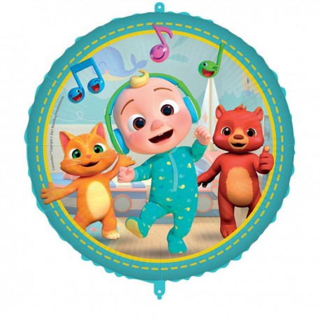 940969 BALON FOLIOWY - COCOMELON KOŁO 46 cm 18" GODAN