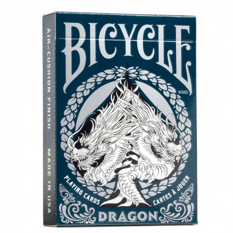 024300 BICYCLE DRAGON KARTY DO GRY POKER CARTAMUNDI