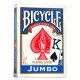 600887 BICYCLE JUMBO INDEX 88 KARTY DO GRY POKER 2szt. CARTAMUNDI