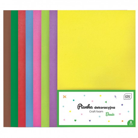 263704 PIANKA DEKORACYJNA 8 szt. BASIC