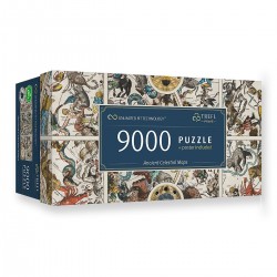 81021 TREFL PUZZLE 9000 EL. PRIME ANCIENT CELESTIAL MAPS