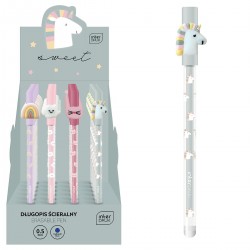 333193 DŁUGOPIS ŚCIERALNY SWEET DISPLAY 24 szt. INTERDRUK