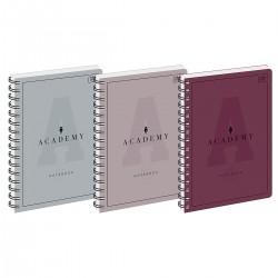 299345 KOŁOZESZYT W KRATKĘ A4 100 ACADEMY INTERDRUK