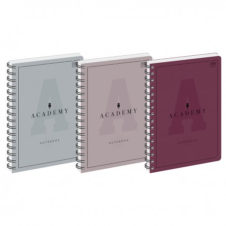299345 KOŁOZESZYT W KRATKĘ A4 100 ACADEMY INTERDRUK