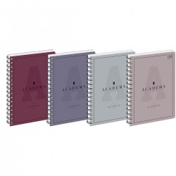 299321 KOŁOZESZYT W KRATKĘ B5 100 MIX ACADEMY INTERDRUK