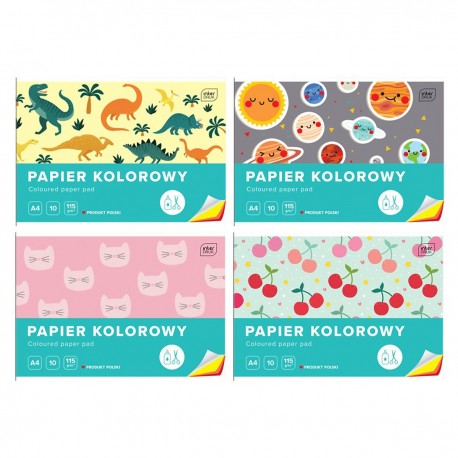 100009 PAPIER KOLOROWY A5/10 115g