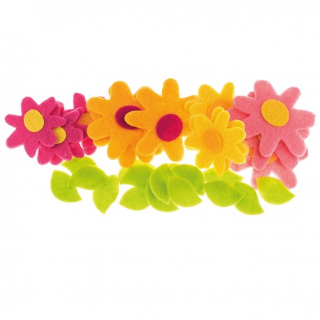 682987 NAKLEJKI Z FILCU SERCE SOWA MIX WALENTYNKI xx szt. BREWIS