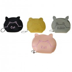 584037 PORTMONETKA ZWIERZĘTA 4 WZORY ADAR