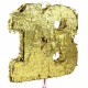 188103 PINIATA CYFRA "18" METALICZNA ZŁOTA URODZINY GODAN