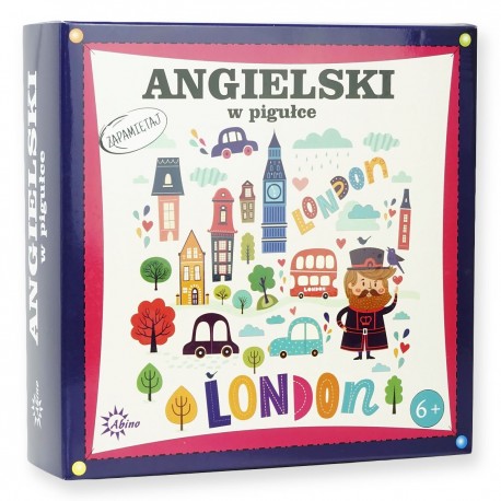 272175 ABINO GRA ANGIELSKI W PIGUŁCE