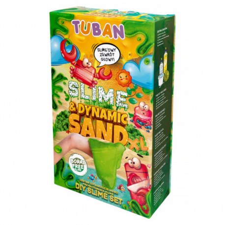 033972 TUBAN ZESTAW – DIY TUBAN SLIME & DYNAMIC SAND XL