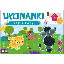993011 ZS KSIĄŻECZKA WYCINANKI - PSY I KOTY