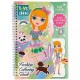 298523 STNUX KSIĄŻKA Z NAKLEJKAMI FASHION COLORING BOOK