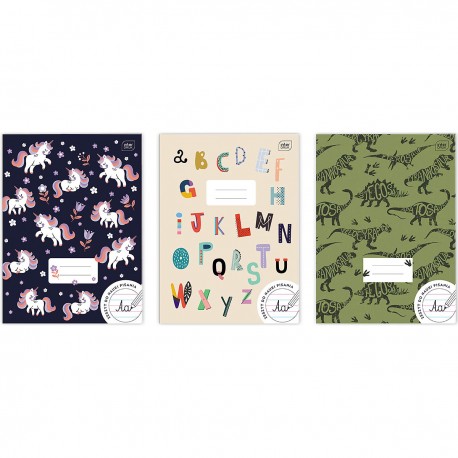 258892 ZESZYT W 3-LINIĘ A5 32