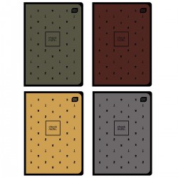 314925 ZESZYT W KRATKĘ A5 96 SZACHY MIX INTERDRUK