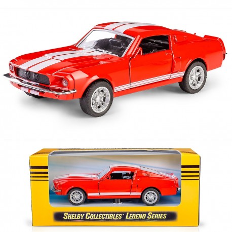 AUTO METALOWE SHELBY '65 GT350 CZERWONY MODEL 1:34 DAFFI 021839
