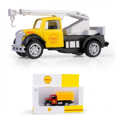 AUTO METALOWE SHELL OLD TIMER DŹWIG MODEL 1:87 DAFFI 115606