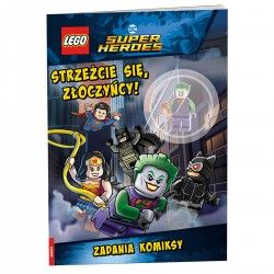342623 AMEET LEGO DC COMICS SUPER HEROES STRZEŻCIE SIĘ ZŁOCZYŃCY KSIĄŻECZKA
