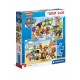 247790 CLEMENTONI PUZZLE 2X20 EL PSI PATROL