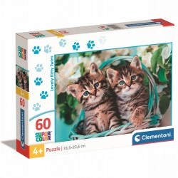 265992 CLEMENTONI PUZZLE 60 el. UROCZE KOTKI