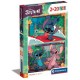 248094 CLEMENTONI PUZZLE 2X20 EL STITCH SUPERCOLOR