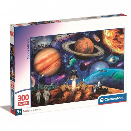 217243 CLEMENTONI PUZZLE 300 el. SPACE MISSION SUPER
