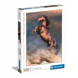 355211 CLEMENTONI PUZZLE 500 el. DZIKI CZERWONY OGIER