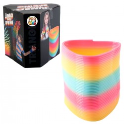 005901 SPRĘŻYNA MEGA DUŻA TĘCZOWA JUMBO PRO-EXIMP