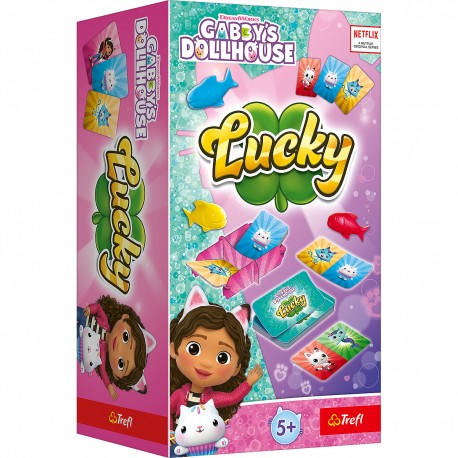 02592 GRA RODZINNA LUCKY KOCI DOMEK GABI TREFL