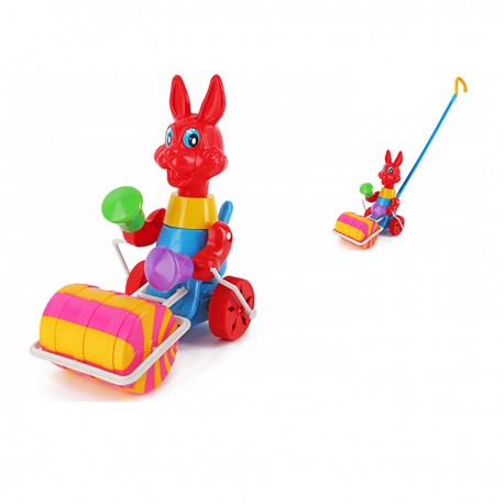 340220 PCHACZ KOLOROWY - KRÓLIK Z WALCEM SUCHANEK