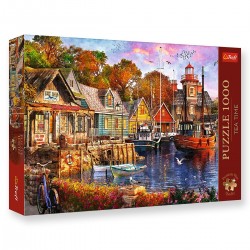 10796 TREFL PUZZLE 1000 el. NADMORSKI ZAKĄTEK TEA TIME PREMIUM PLUS QUALITY