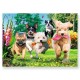 10800 TREFL PUZZLE 1000 el. NADCHODZĄ KŁOPTY! PSY - TEA TIME PREMIUM PLUS QUALITY