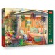 10801 TREFL PUZZLE 1000 el. MOJE ULUBIONE MIEJSCE - TEA TIME PREMIUM PLUS QUALITY