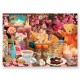 10802 TREFL PUZZLE 1000 el. WSZYSTKO CO PRZYJEMNE, KOTY - TEA TIME PREMIUM PLUS QUALITY