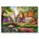 10804 TREFL PUZZLE 1000 el. UROCZA CHATKA W LESIE - TEA TIME PREMIUM PLUS QUALITY