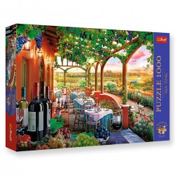 10807 TREFL PUZZLE 1000 el. WŁOSKA WINNICA - TEA TIME PREMIUM PLUS QUALITY