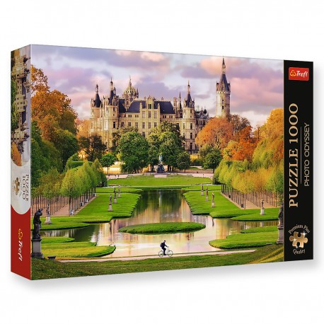10814 TREFL PUZZLE 1000 el. ZAMEK W SCHWERINIE - PHOTO ODYSSEY PREMIUM PLUS QUALITY